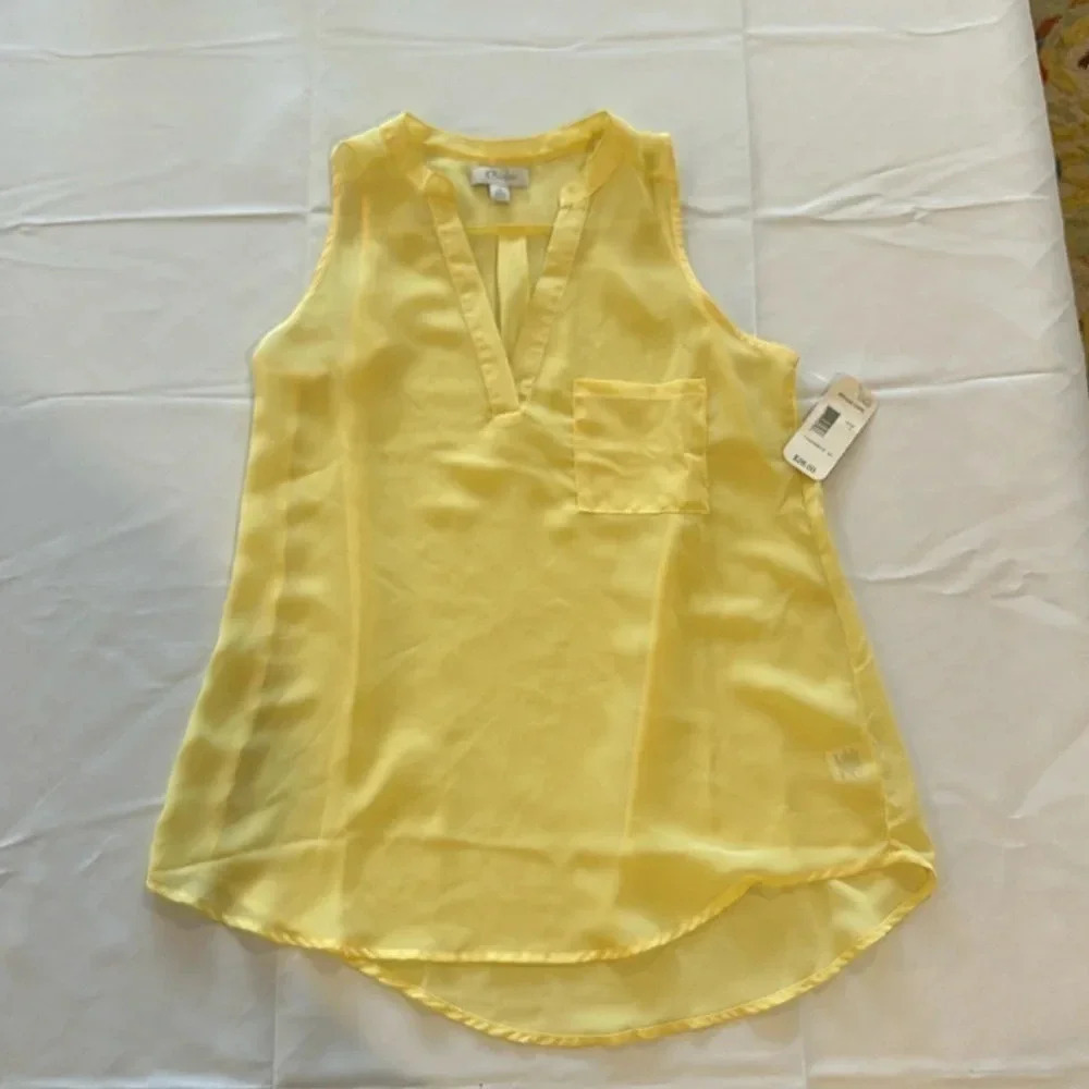 Curfew women’s sleeveless top‎ medium super cute new with tags 74409815